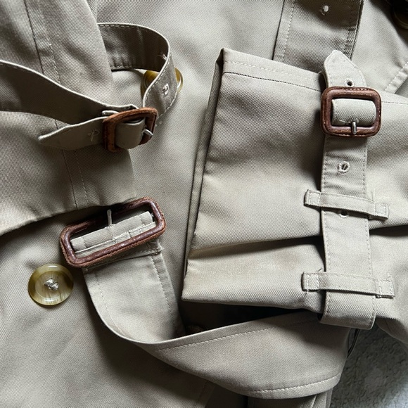 Burberry authentic classic check plaid coat USA 8 medium - Picture 15 of 15